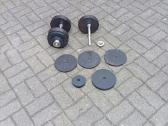 29+29kg.metaliniai keičiamo svorio geri hanteliai - nuotraukos Nr. 2