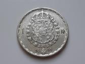 Švedija 1 krona sidabras 1943 - nuotraukos Nr. 2