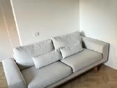 Šviesiai pilka sofa - nuotraukos Nr. 2