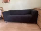 Ikea sofa Klippan, juoda - nuotraukos Nr. 2