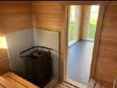 Karkasinė 6x3 pirtis su priešpirčiu - nuotraukos Nr. 11