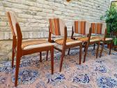 Vintažinės mid century tikmedžio kėdės - nuotraukos Nr. 3