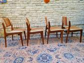 Vintažinės mid century tikmedžio kėdės - nuotraukos Nr. 6