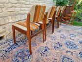 Vintažinės mid century tikmedžio kėdės - nuotraukos Nr. 10