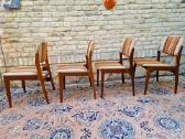 Vintažinės mid century tikmedžio kėdės - nuotraukos Nr. 11