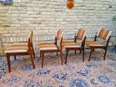 Vintažinės mid century tikmedžio kėdės - nuotraukos Nr. 13