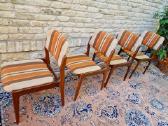 Vintažinės mid century tikmedžio kėdės - nuotraukos Nr. 18