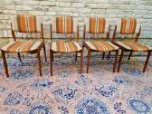 Vintažinės mid century tikmedžio kėdės - nuotraukos Nr. 25