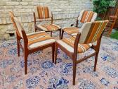 Vintažinės mid century tikmedžio kėdės - nuotraukos Nr. 29