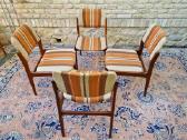Vintažinės mid century tikmedžio kėdės - nuotraukos Nr. 30