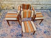 Vintažinės mid century tikmedžio kėdės - nuotraukos Nr. 31