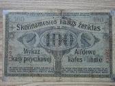 1916 Vokietija Ost Lietuva Lenkija 100 Mark - nuotraukos Nr. 2