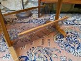 Vintažinis mid century staliukas/laikraštinė - nuotraukos Nr. 6