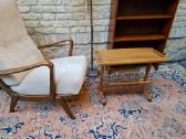 Vintažinis mid century staliukas/laikraštinė - nuotraukos Nr. 12