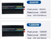 Inverteris 12 000w 24v i 220v - nuotraukos Nr. 7