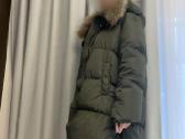 Weekend Maxmara pūkinis paltas natūraliu kailiu - nuotraukos Nr. 7
