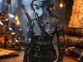 Witcher Stalo dekoracija - nuotraukos Nr. 2