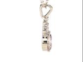 14k pakabukas su grandinėle, 0,62 ct briliantai - nuotraukos Nr. 5