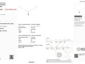 14k pakabukas su grandinėle, 0,62 ct briliantai - nuotraukos Nr. 7