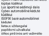 Cybex Priam Platinum pilnas komplektas+isofix bazė - nuotraukos Nr. 9