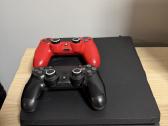 Playstation 4 Slim 500gb + 2 Dualshock + Gta V - nuotraukos Nr. 3
