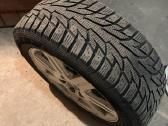 Žieminės 205/55r16 padangos su lietais ratlankiais - nuotraukos Nr. 2