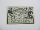 Notgeldas 25 pfenig , Schmiedefeld Vokietija ,1921 - nuotraukos Nr. 2