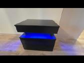 Naktiniai staliukai,su stalčiais su LED. - nuotraukos Nr. 4