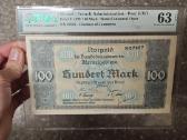 Memel 100 Mark Pmg63 Epq 1922 - nuotraukos Nr. 2