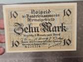 Memel 10 Mark Pmg66 Epq 1922 - nuotraukos Nr. 3