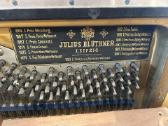 Istorinis J. Blüthner Pianinas 1887-1888m. - nuotraukos Nr. 10