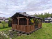 Stilinga medinė sodo stoginė 4x7 m (28 m²) - nuotraukos Nr. 3