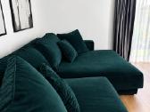 Ponte modulinė kampinė sofa + pufas - nuotraukos Nr. 2