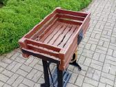 Gėliu vazonas-stovas didelis sunkus koja atrestaur - nuotraukos Nr. 2