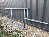 Metalinis stelažų lentynų rėmas - nuotraukos Nr. 2