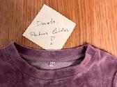 Veliūrinė suknelė Popo, 110 cm - nuotraukos Nr. 3