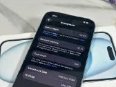iPhone 15 128gb 82% Light Blue - nuotraukos Nr. 13