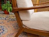 Vintažinis mid century bukmedžio masyvo fotelis - nuotraukos Nr. 11