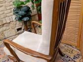 Vintažinis mid century bukmedžio masyvo fotelis - nuotraukos Nr. 15