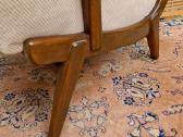 Vintažinis mid century bukmedžio masyvo fotelis - nuotraukos Nr. 16