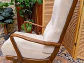 Vintažinis mid century bukmedžio masyvo fotelis - nuotraukos Nr. 27