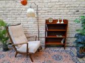 Vintažinis mid century bukmedžio masyvo fotelis - nuotraukos Nr. 26