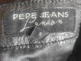Juodas odinis mini sijonas „Pepe Jeans“ - nuotraukos Nr. 3