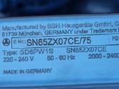Nauja siemens Sn65zx07ce su zeolith + garantija - nuotraukos Nr. 31