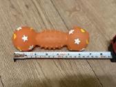 Oranžinis šypsantis šuniuko žaisliukas, 16 cm - nuotraukos Nr. 3