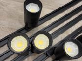 12 LED šviestuvų + 12 metrų bėgelių, juodi - nuotraukos Nr. 3