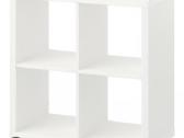 Dvi Ikea kallax lentynos 2x2 su 4 krepšeliais - nuotraukos Nr. 2
