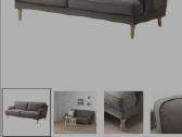 Trivietė sofa Ikea (nuimami, skalbiami - nuotraukos Nr. 21