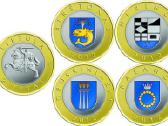 2012 metų rinkinys Lietuvos kurortams (spalvotas)