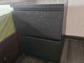 Naktinės spintelės Ikea Malm su 2 stalčiais 2 vnt - nuotraukos Nr. 8